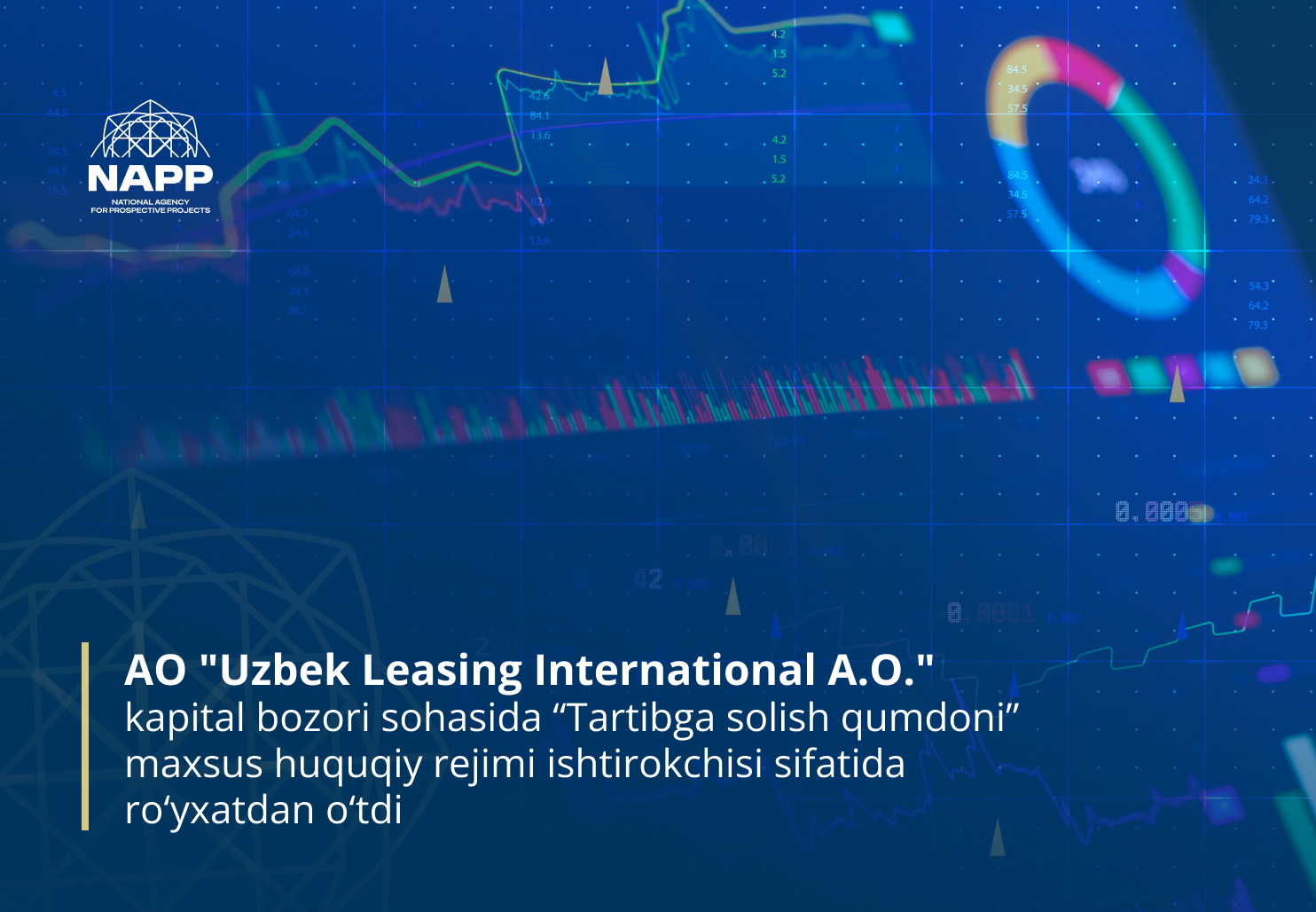 AO «Uzbek Leasing International A.O.»  kapital bozori sohasida “Tartibga solish qumdoni” maxsus huquqiy rejimi ishtirokchisi sifatida ro‘yxatdan o‘tdi